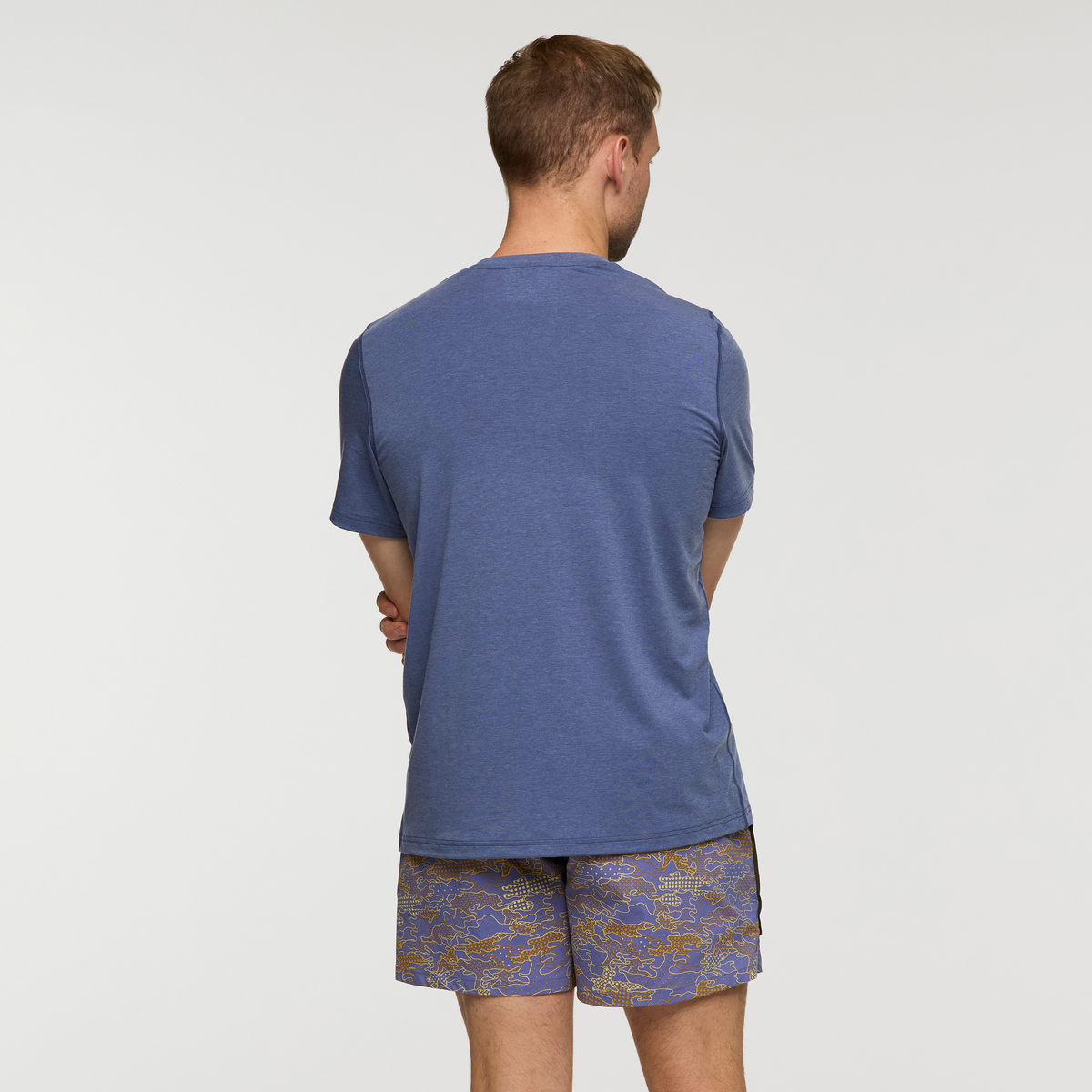 Empaca Crew T-Shirt - Men's, Dusk, Model Maxwell