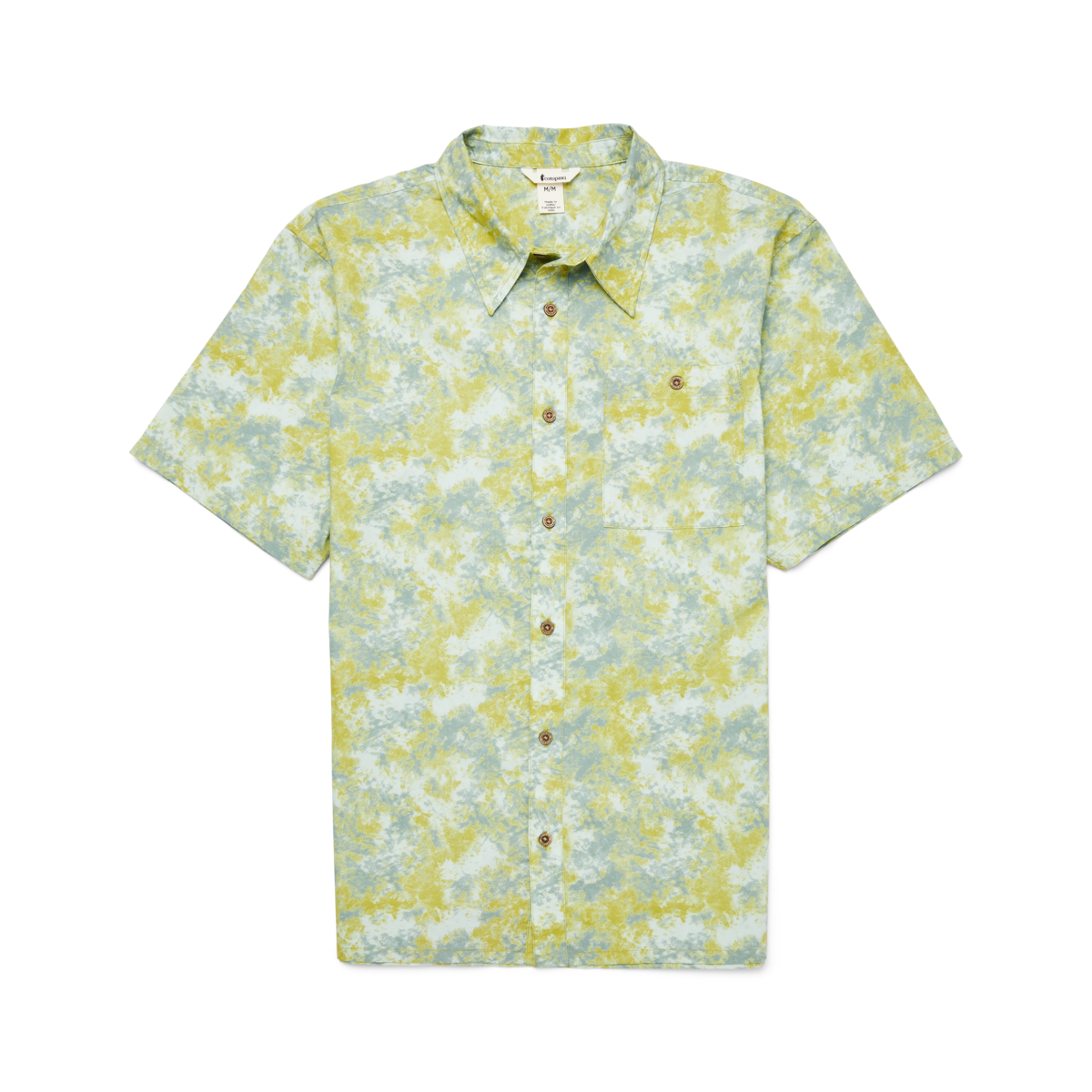 Estival Button Up Shirt - Print - Men's, Galactic Lemongrass