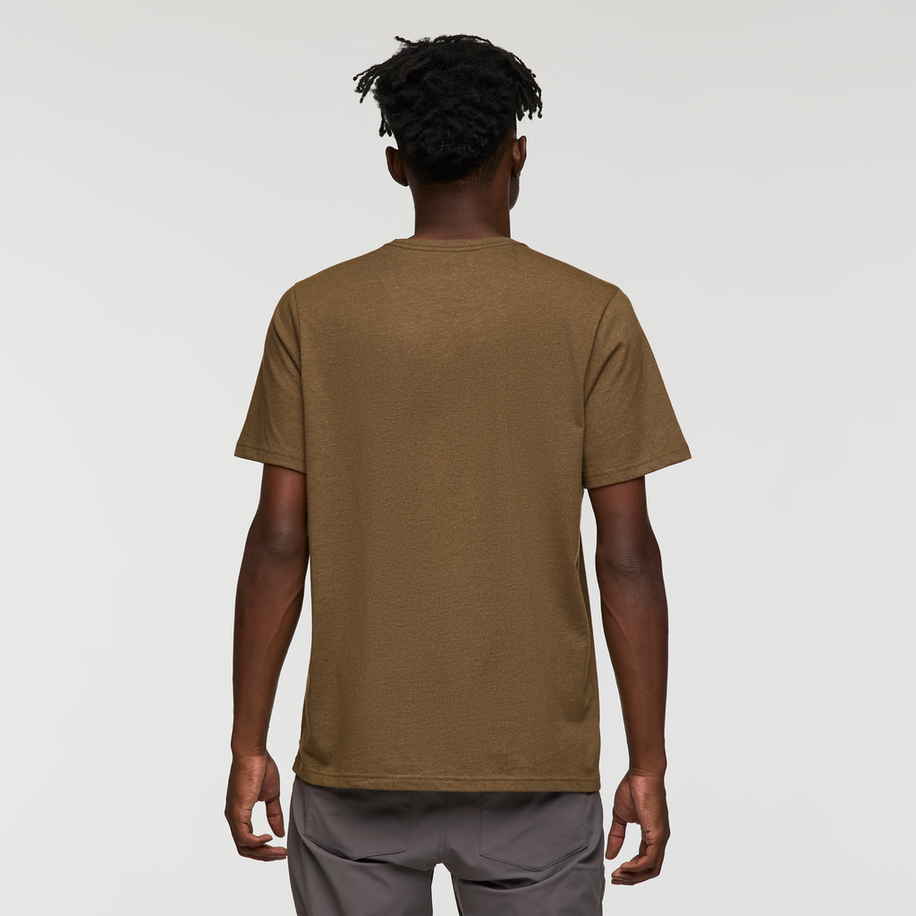Llama Block T-Shirt - Men's, Live Oak, Model Nicolas