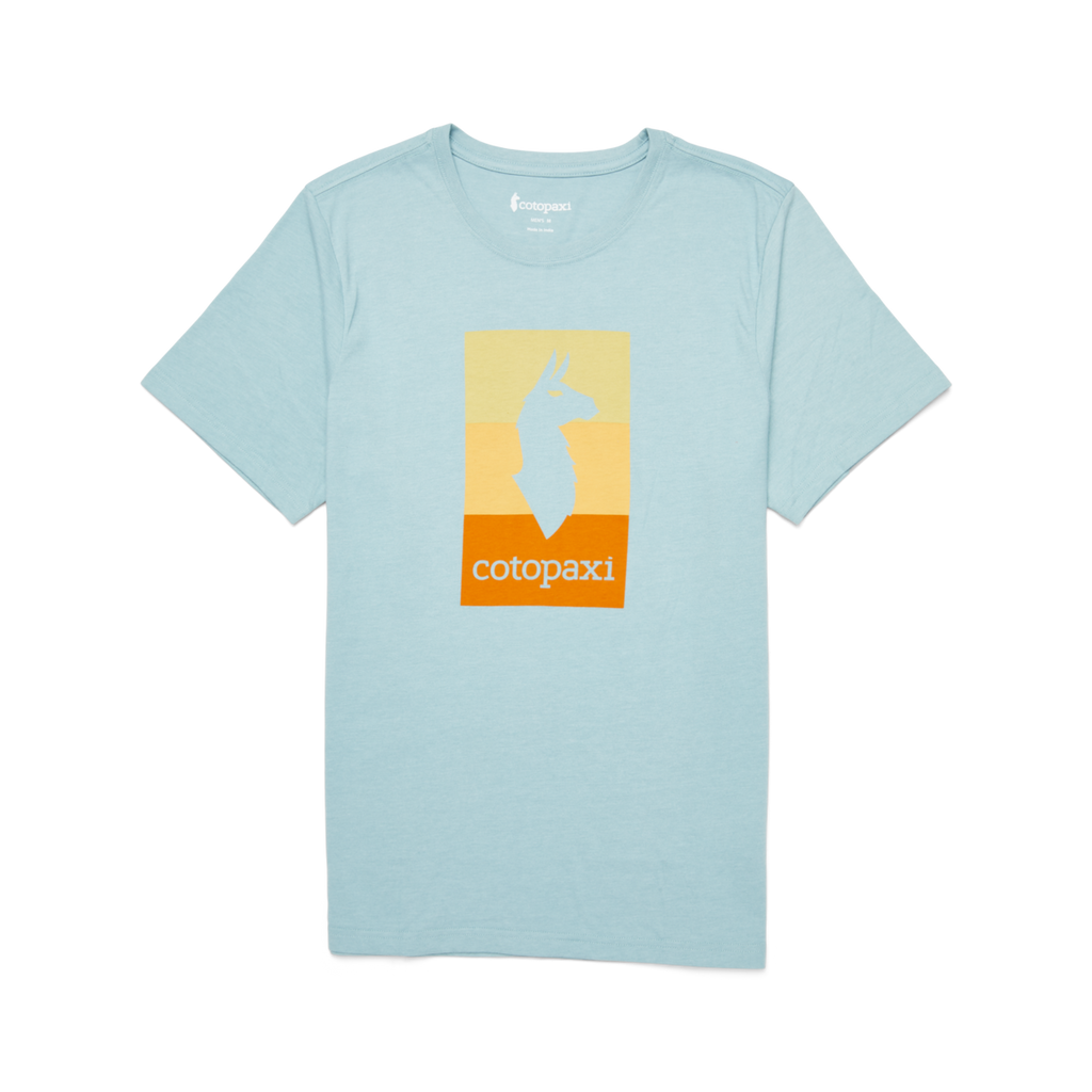 Llama Block T-Shirt - Men's, Sea Spray