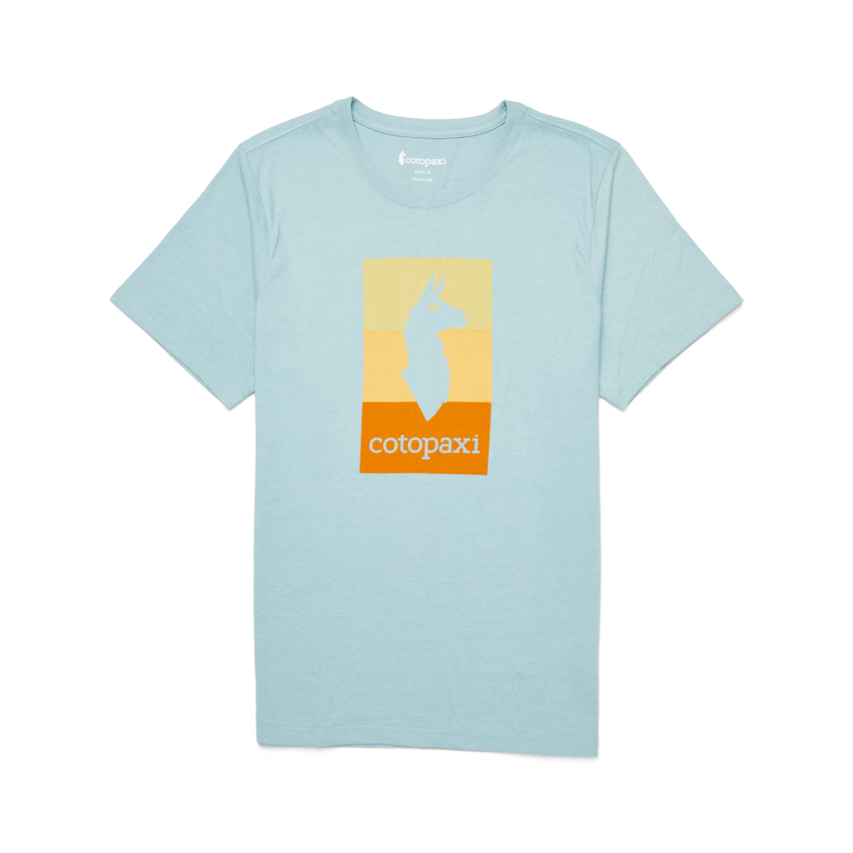 Llama Block T-Shirt - Men's, Sea Spray