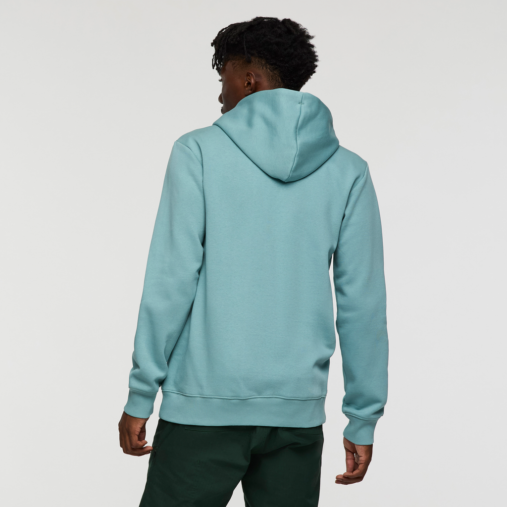 Llama Patch Pullover Hoodie - Men's, Bluegrass, Model Nicolas