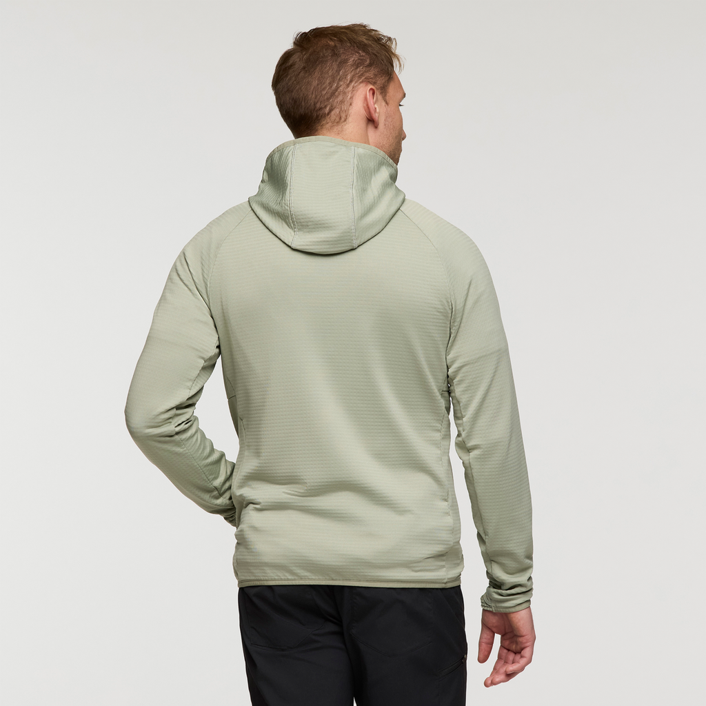 Otero Fleece Full-Zip Hooded Jacket - Men's, Brush, Model Maxwell