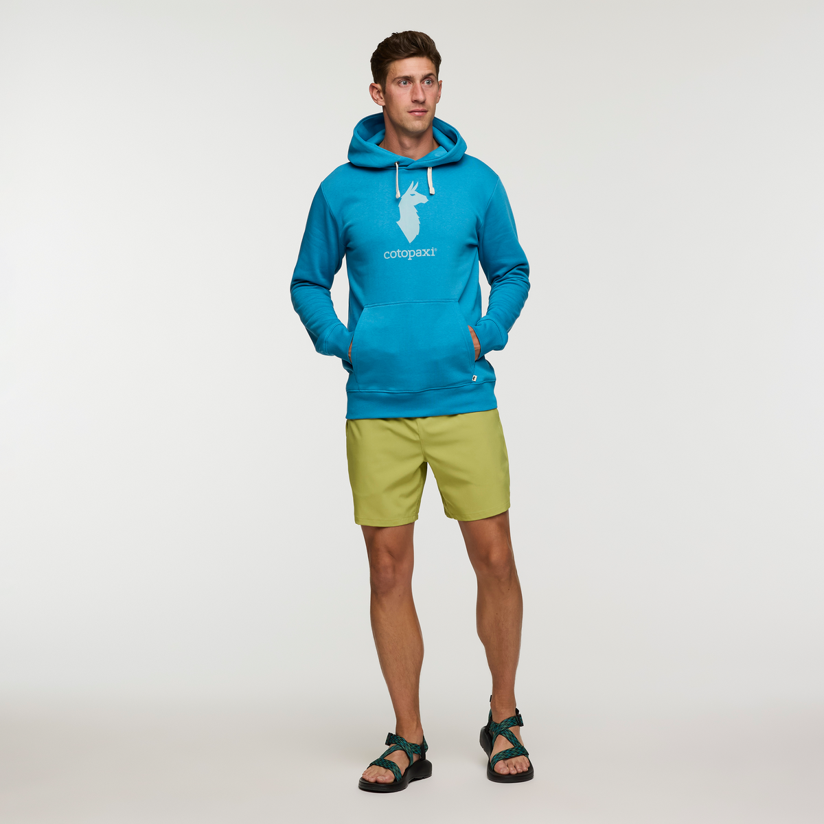 Persisto Tech Short, Lemongrass, Model Jackson