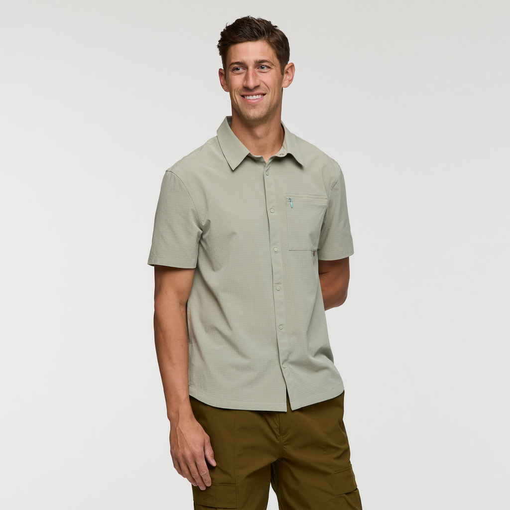 Pulso Tech Shirt - Men's, Brush, Model Jackson