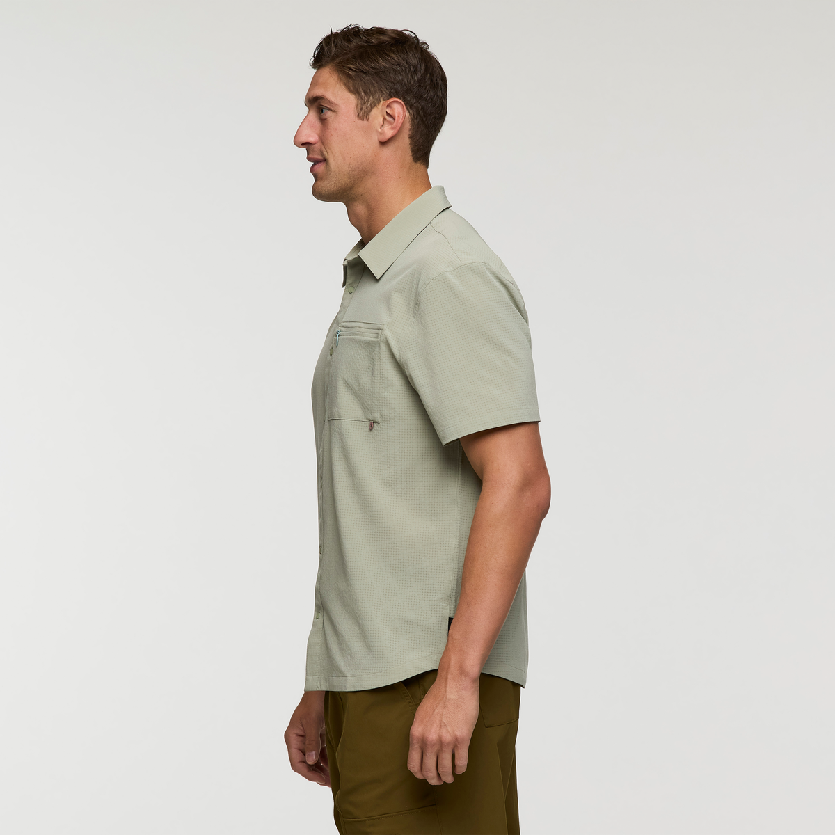 Pulso Tech Shirt - Men's, Brush, Model Jackson