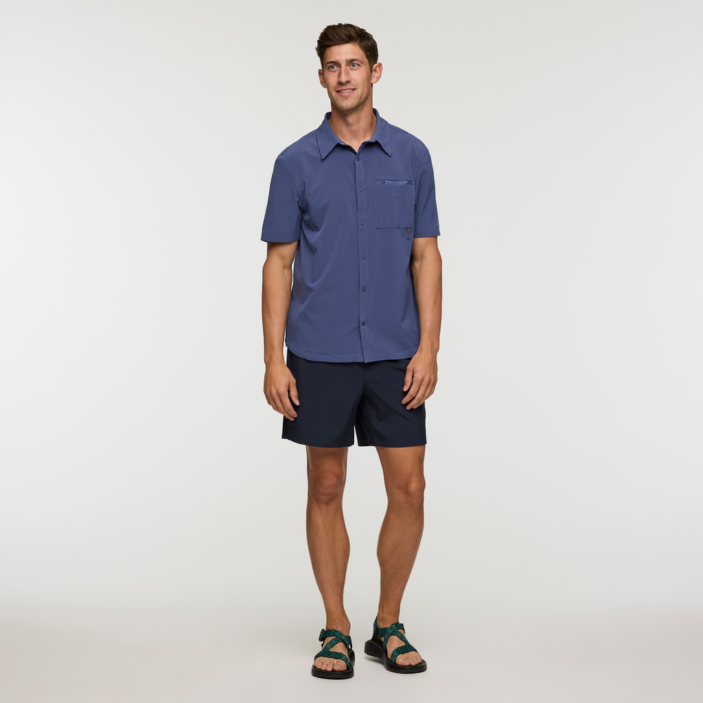 Pulso Tech Shirt - Men's, Dusk, Model Jackson