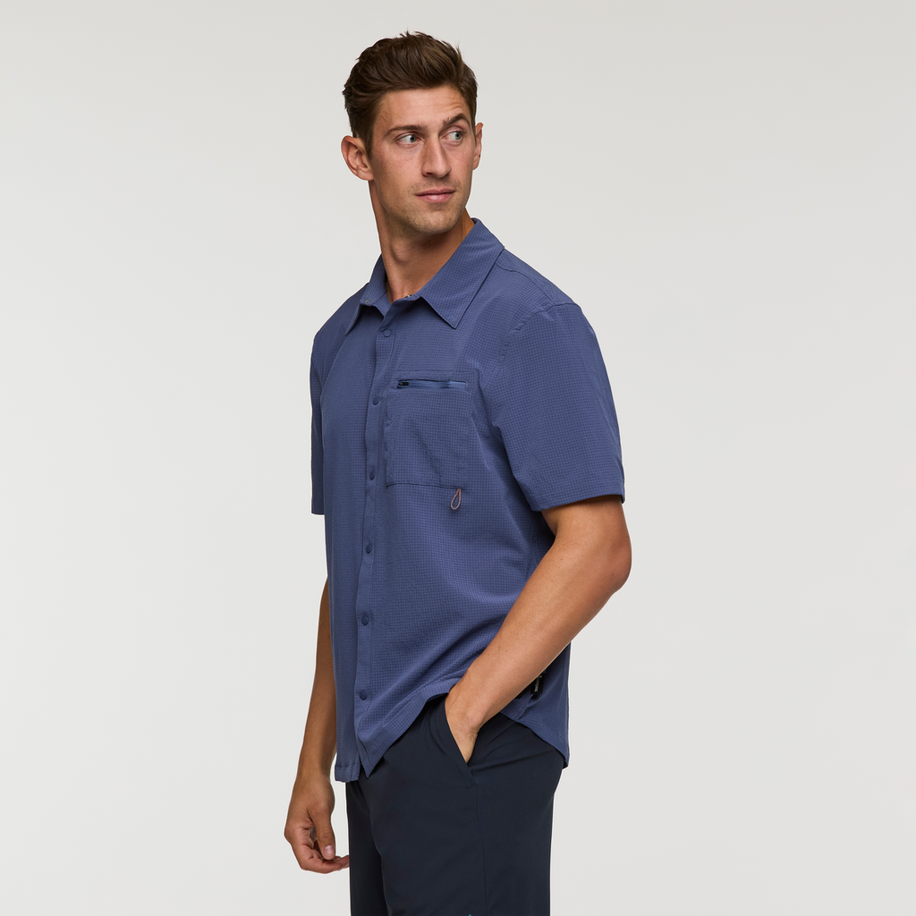 Pulso Tech Shirt - Men's, Dusk, Model Jackson