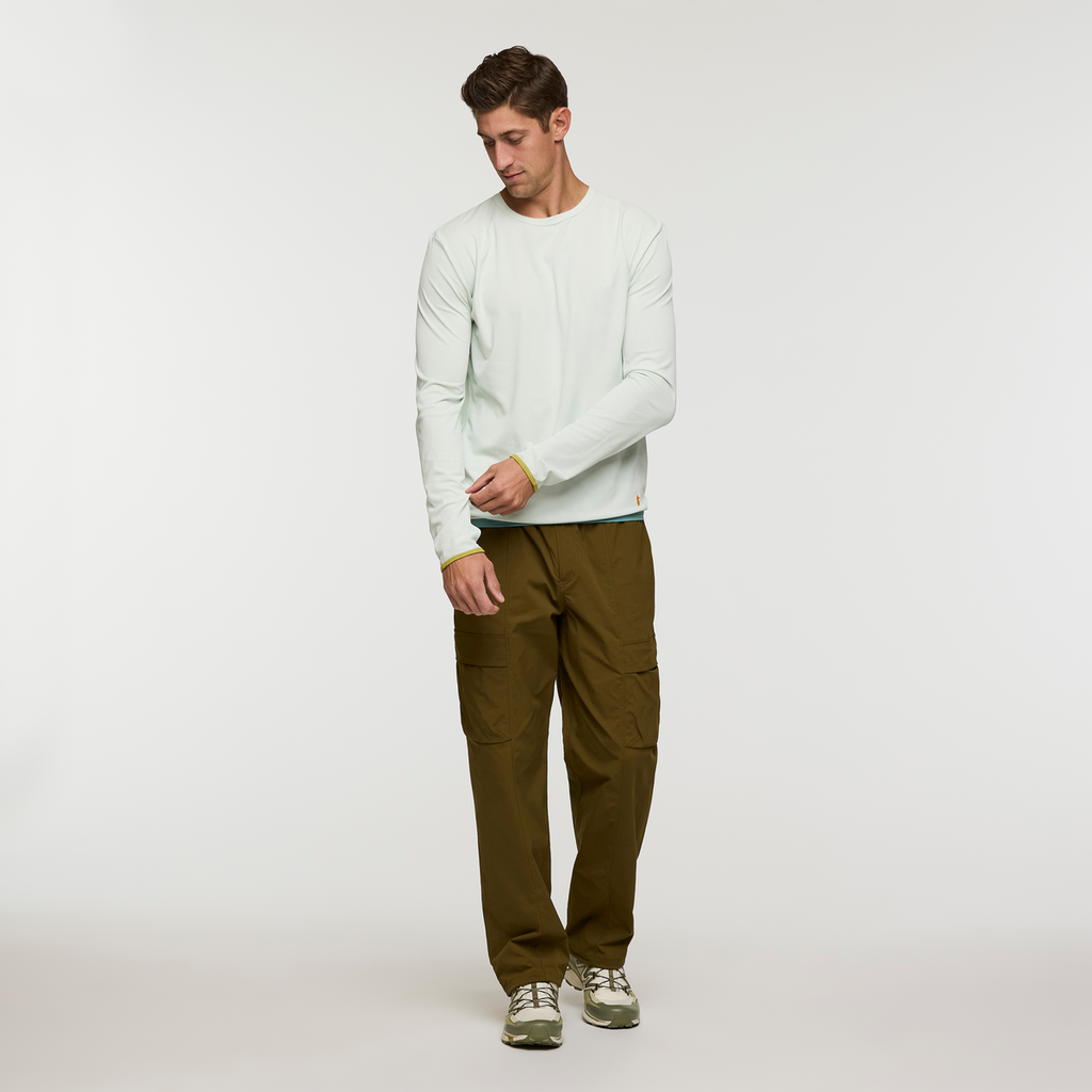 Sombra Long-Sleeve Sun Shirt, Foam, Model Jackson, shoppable