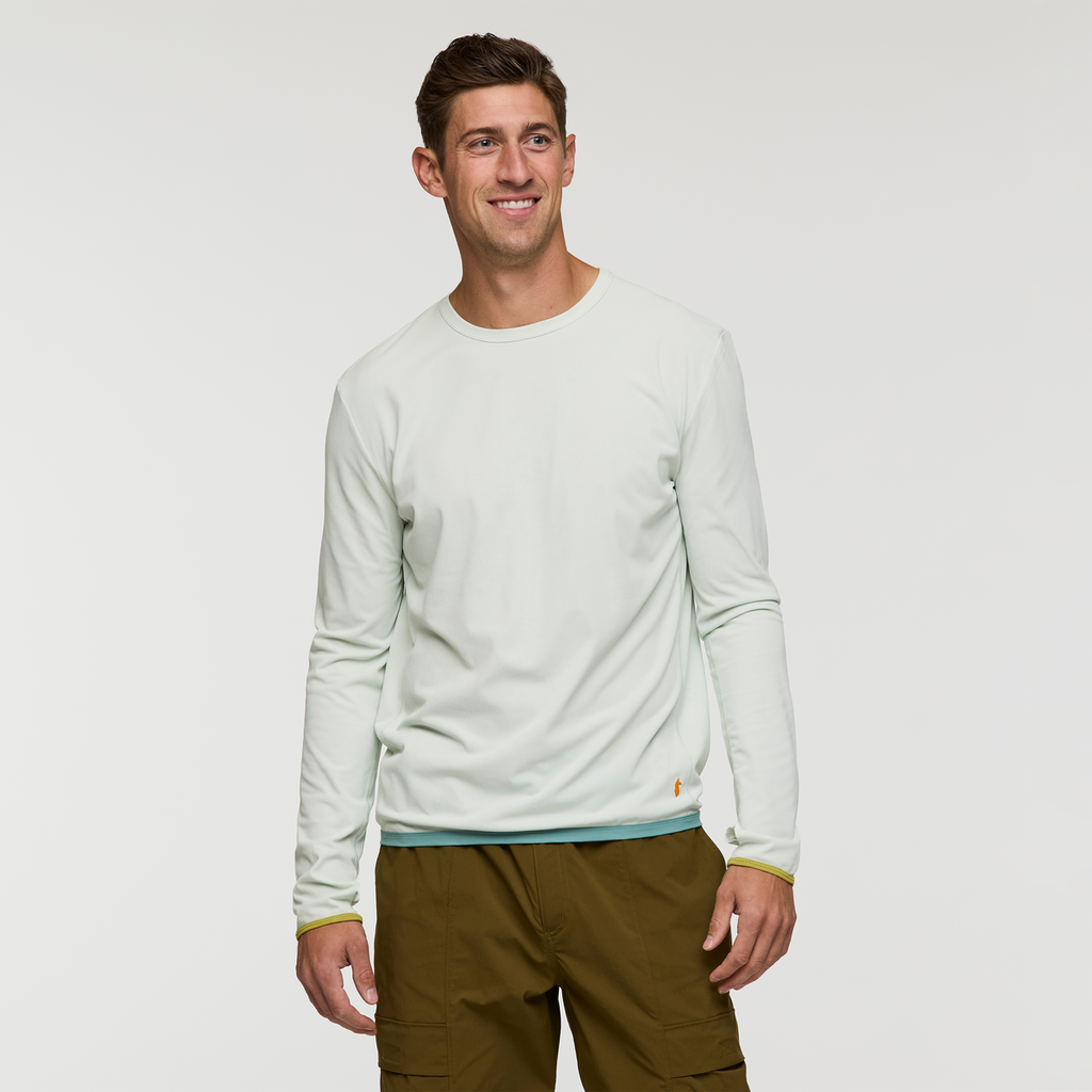 Sombra Long-Sleeve Sun Shirt, Foam, Model Jackson