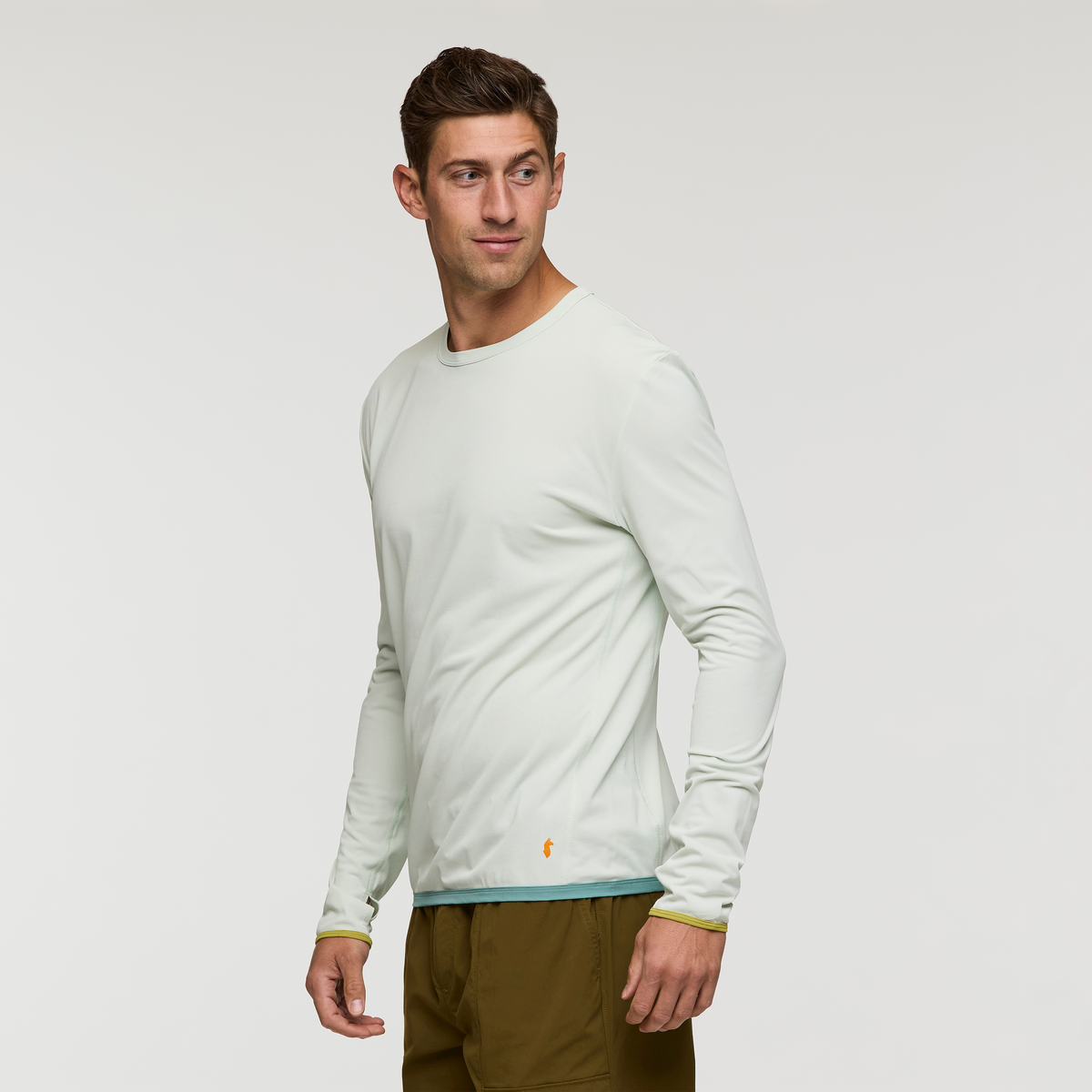 Sombra Long-Sleeve Sun Shirt, Foam, Model Jackson
