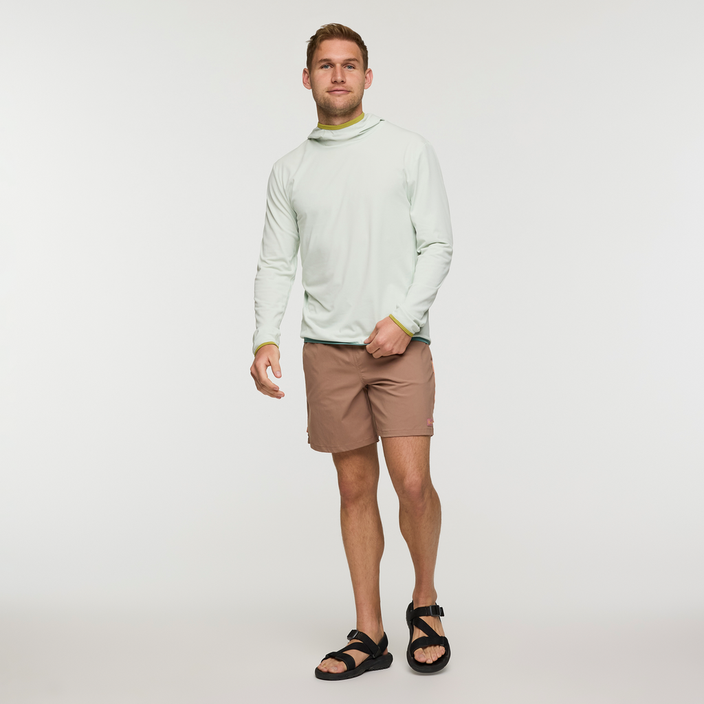 Sombra Sun Hoodie - Men's, Foam, Model Maxwell, shoppable
