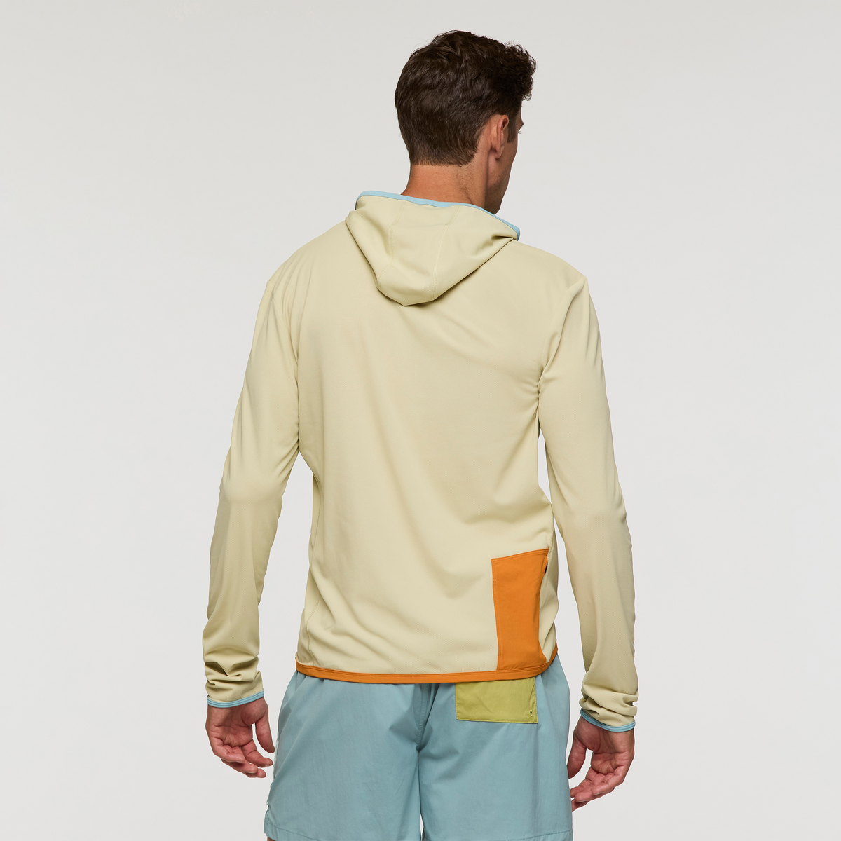 Sombra Sun Hoodie - Men's, Grain, Model Jackson