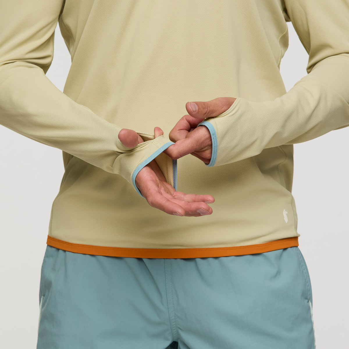 Sombra Sun Hoodie - Men's, Grain, Model Jackson