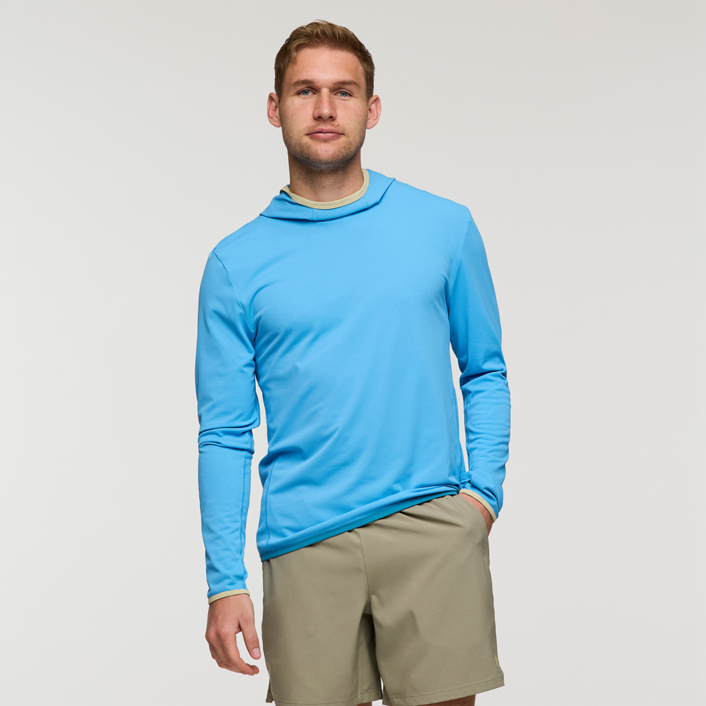 Sombra Sun Hoodie - Men's, Island, Model Maxwell