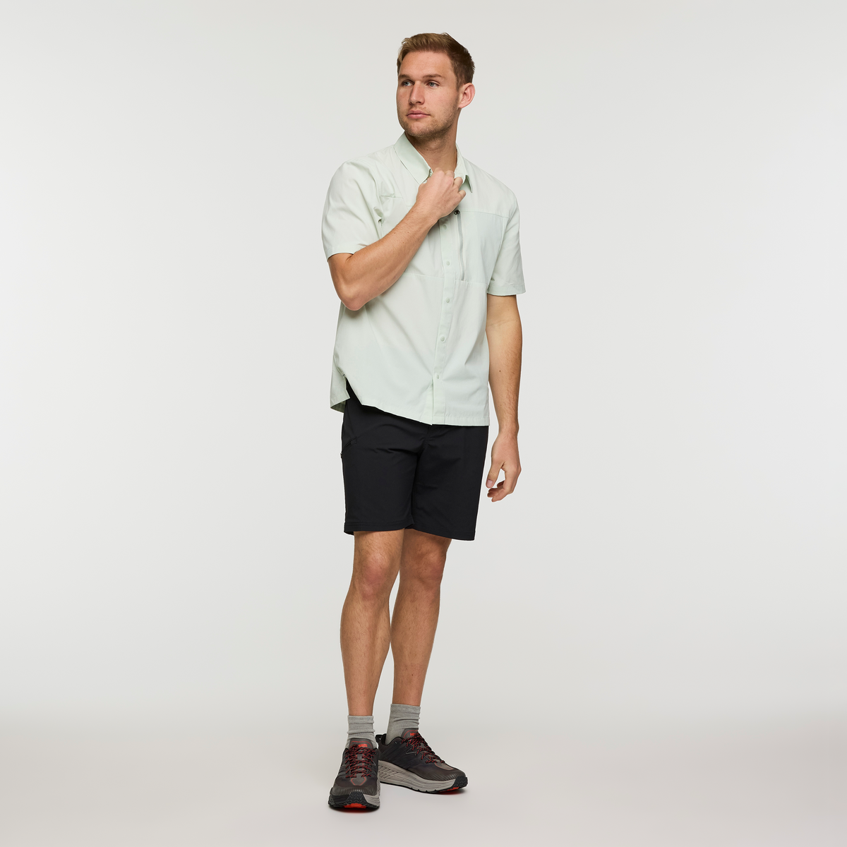 Sumaco Short-Sleeve Shirt - Men's, Foam, Model Maxwell