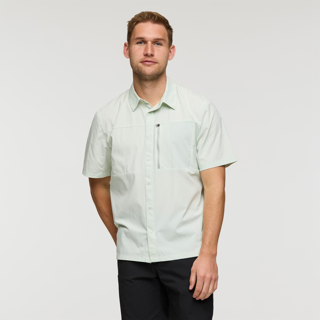 Sumaco Short-Sleeve Shirt - Men's, Foam, Model Maxwell