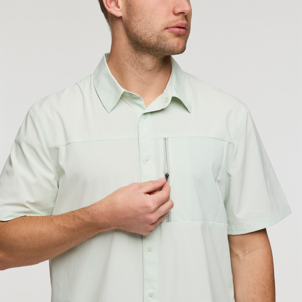Sumaco Short-Sleeve Shirt - Men's, Foam, Model Maxwell