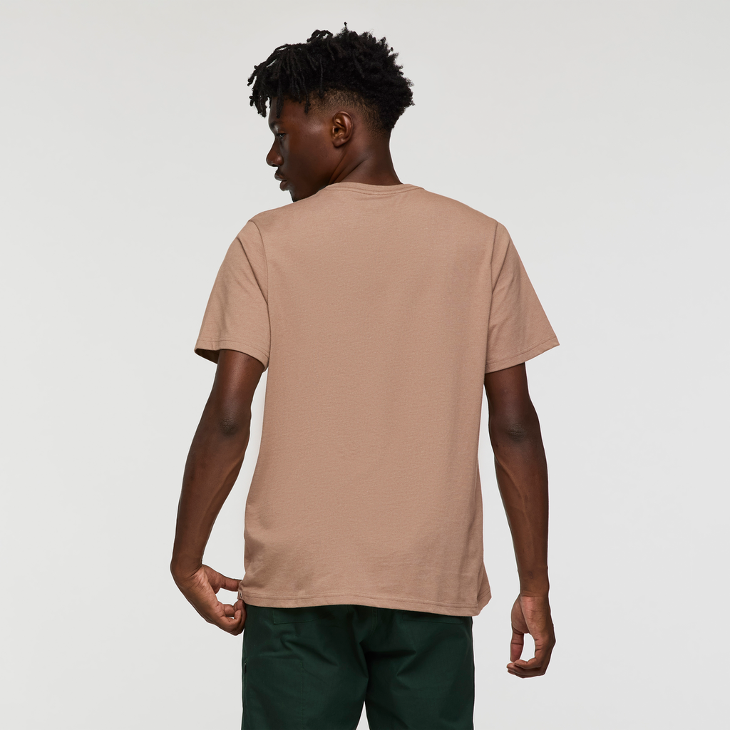 Sunrise Lake T-Shirt - Men's, Reishi, Model Nicolas