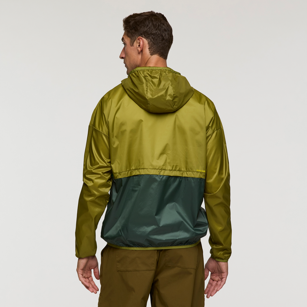 Teca Half-Zip Windbreaker - Men's, Firefly, Model Jackson