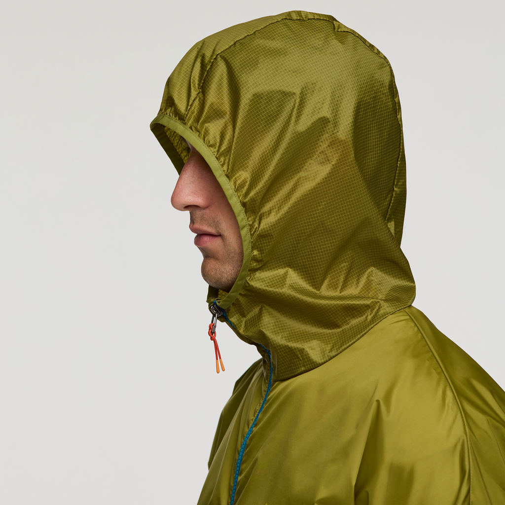 Teca Half-Zip Windbreaker - Men's, Firefly, Model Jackson