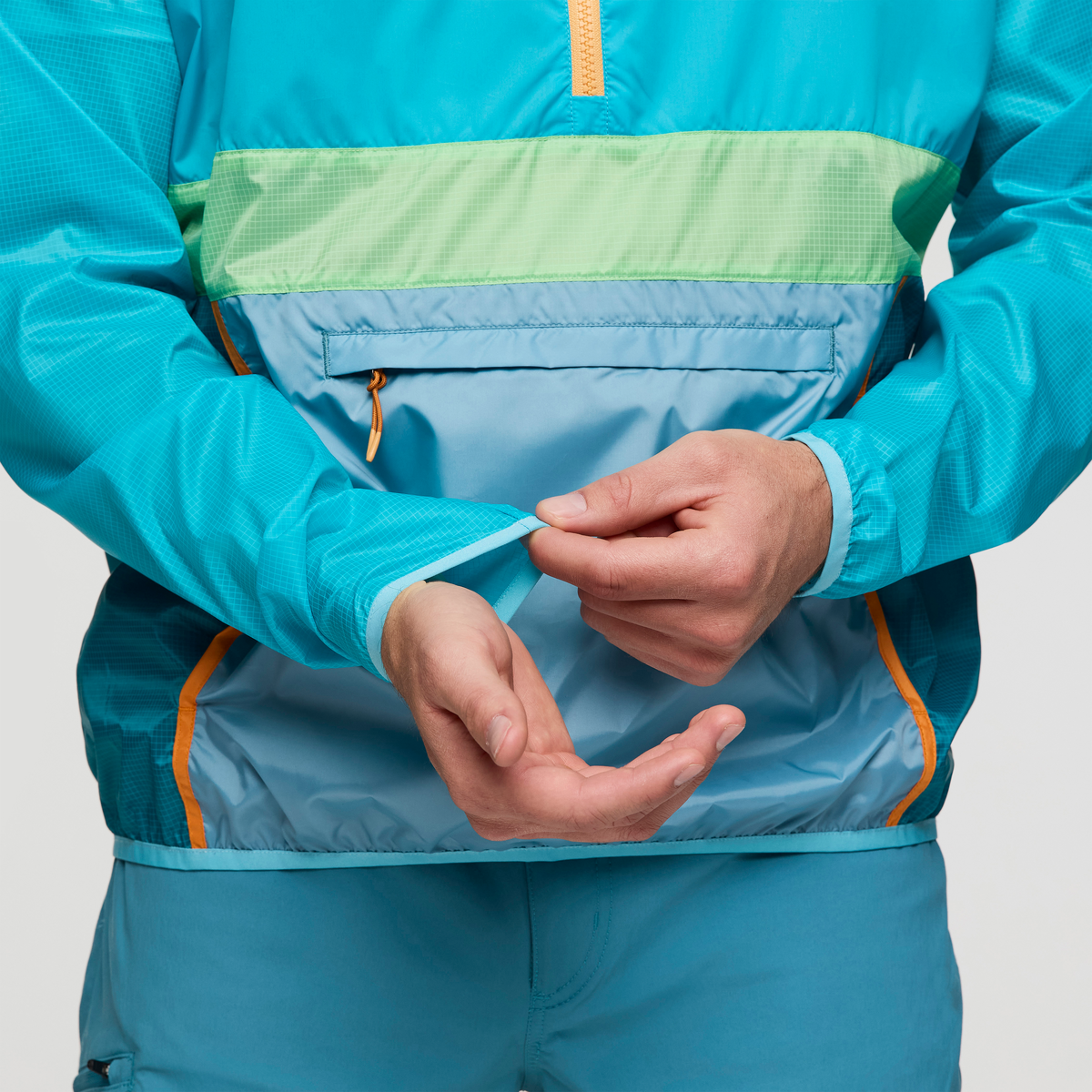 Teca Half-Zip Windbreaker - Men's, Wind Turbine, Model Maxwell