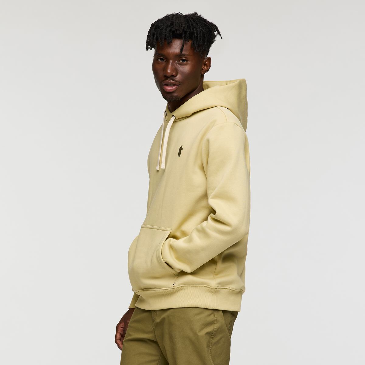 Up and Up Pullover Hoodie - Men's, Grain, Model Nicolas