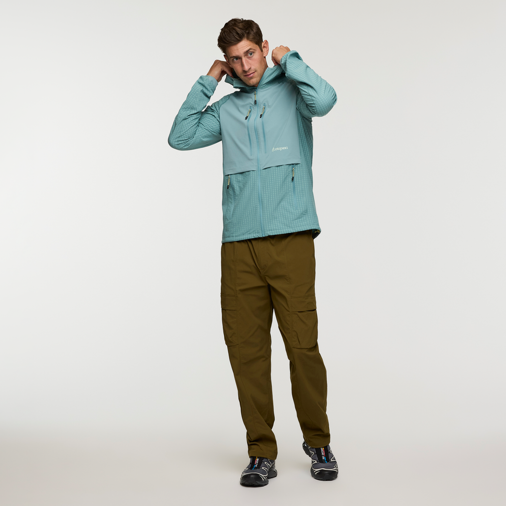 Yermo Hooded Jacket - Men's, Bluegrass, Model Jackson