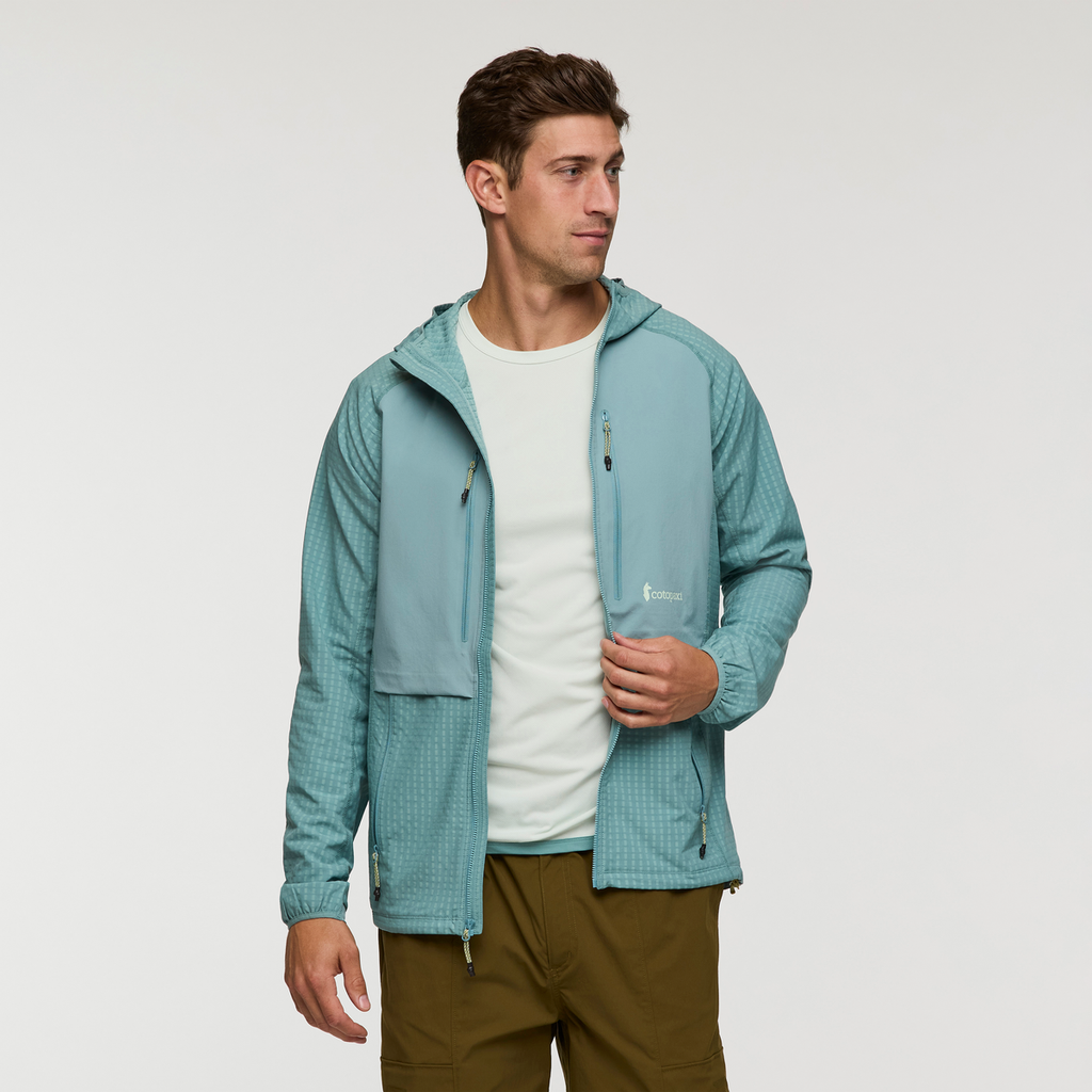 Yermo Hooded Jacket - Men's, Bluegrass, Model Jackson
