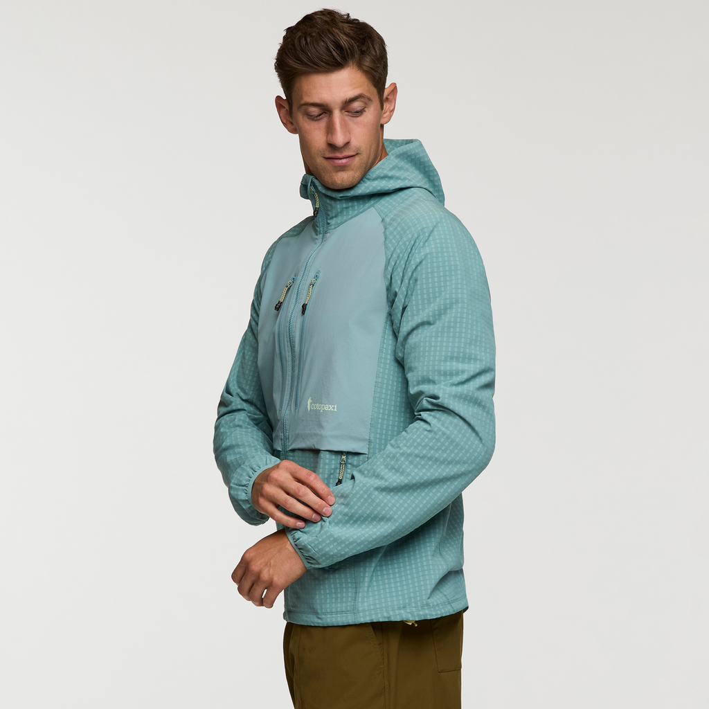 Yermo Hooded Jacket - Men's, Bluegrass, Model Jackson