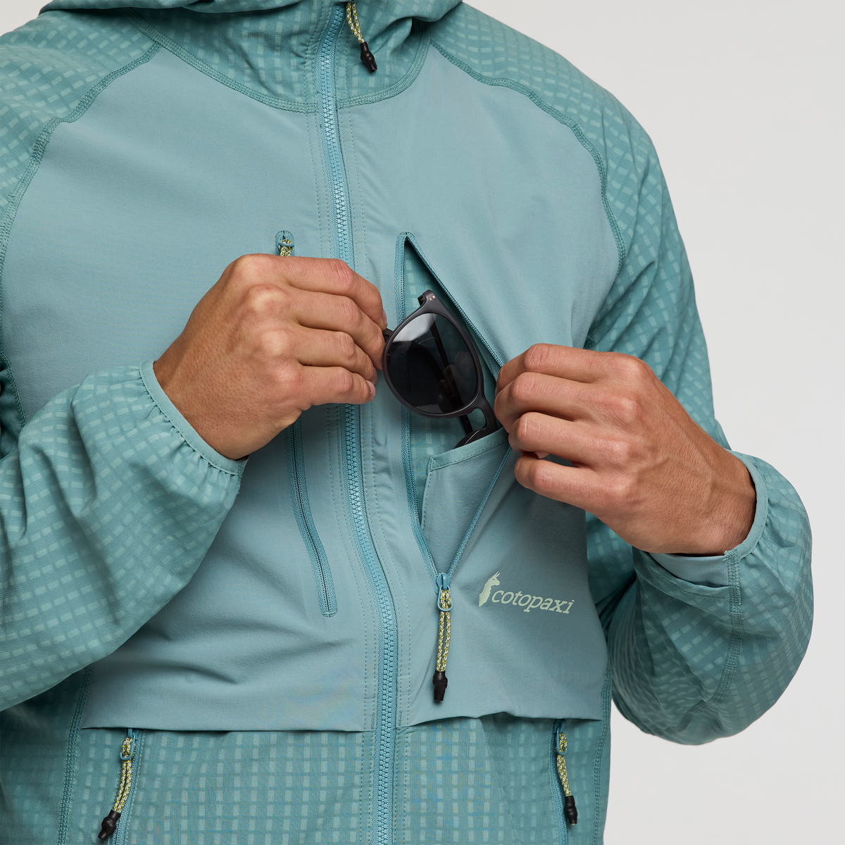 Yermo Hooded Jacket - Men's, Bluegrass, Model Jackson