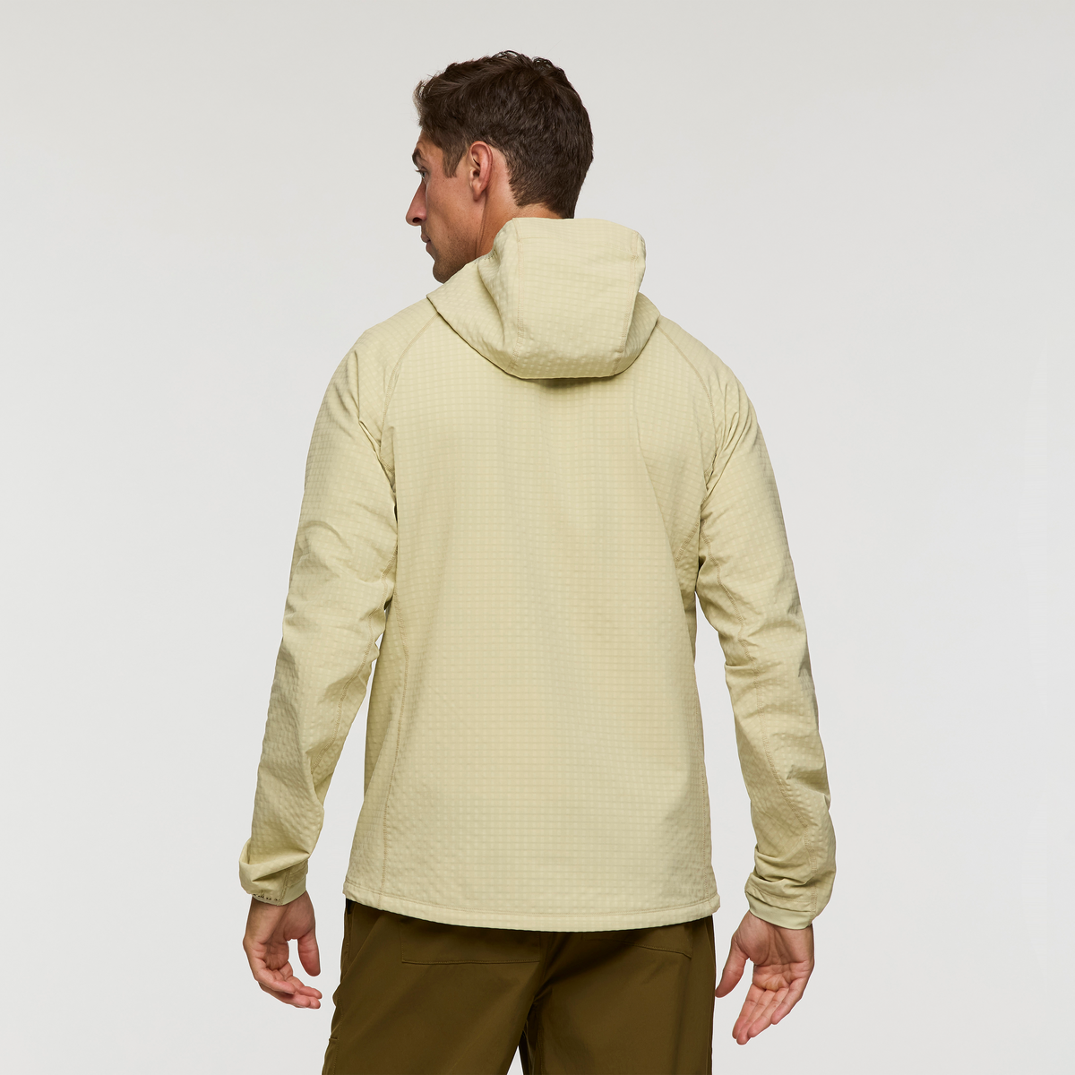 Yermo Hooded Jacket - Men's, Grain, Model Jackson