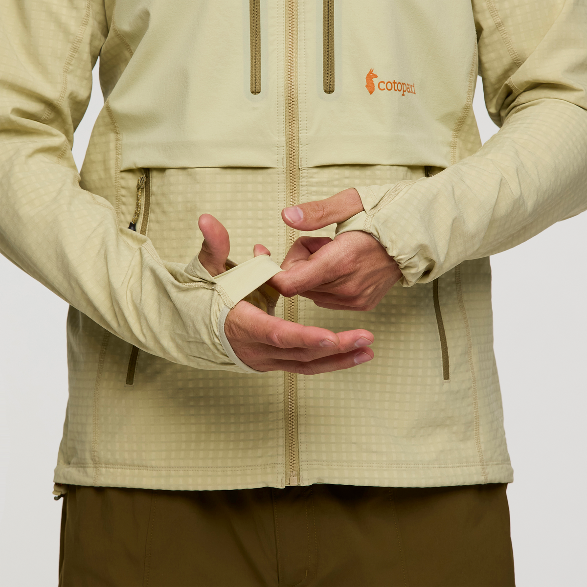 Yermo Hooded Jacket - Men's, Grain, Model Jackson