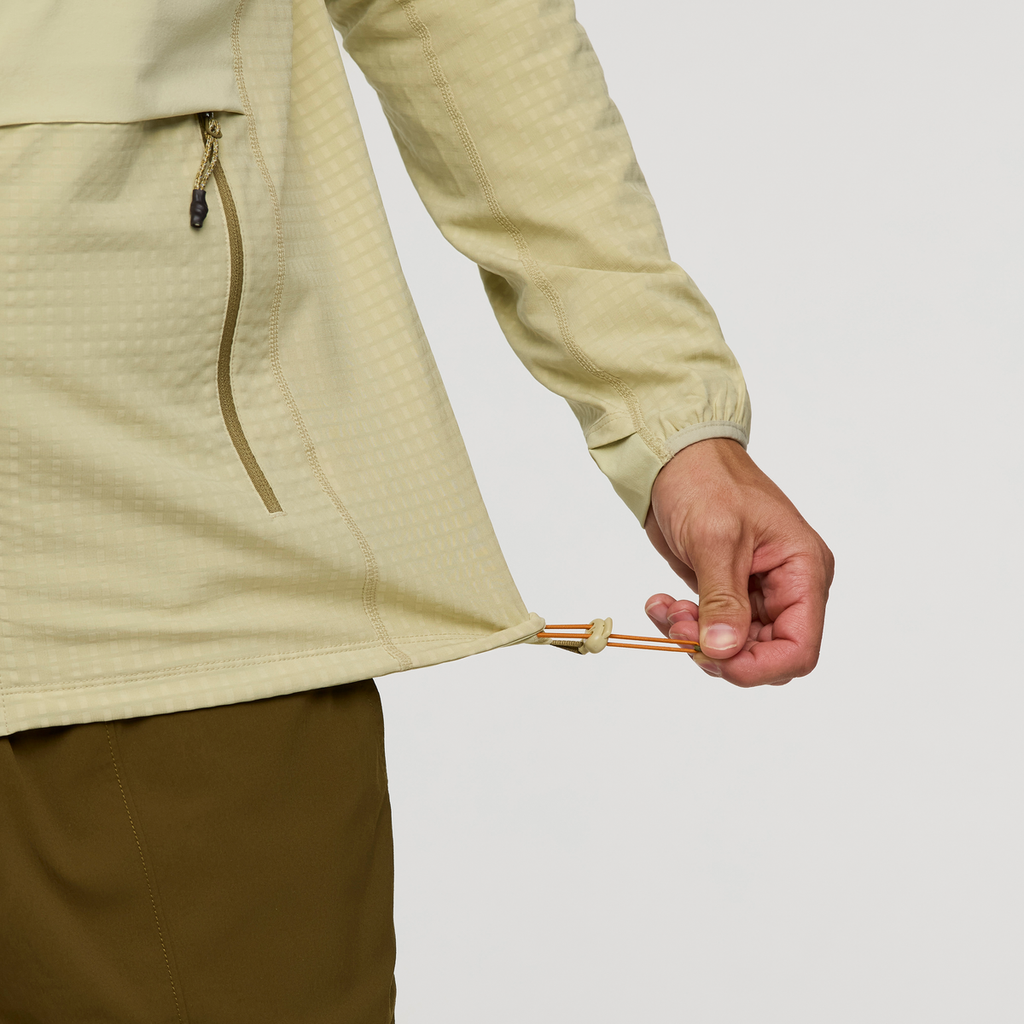 Yermo Hooded Jacket - Men's, Grain, Model Jackson