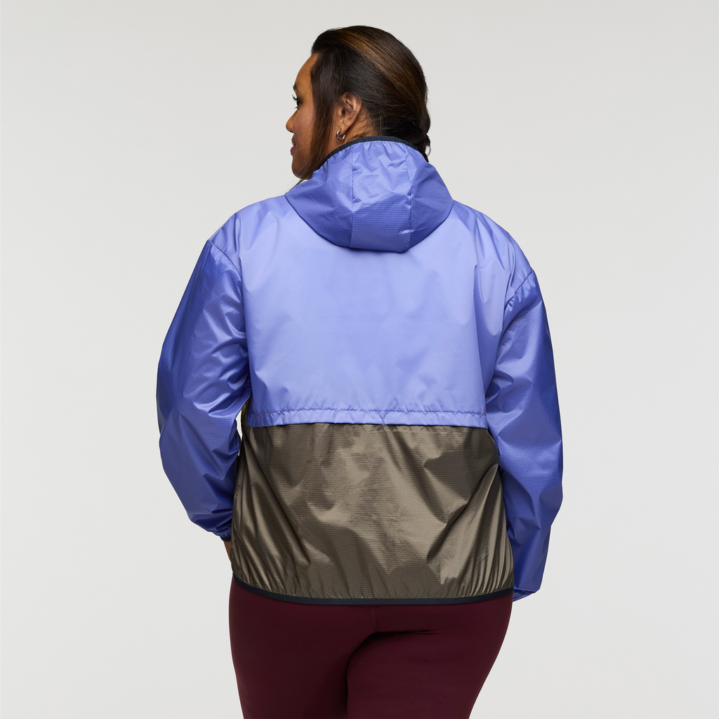 Teca Half-Zip Windbreaker - Women's, Garden Gnome, Model Amelia