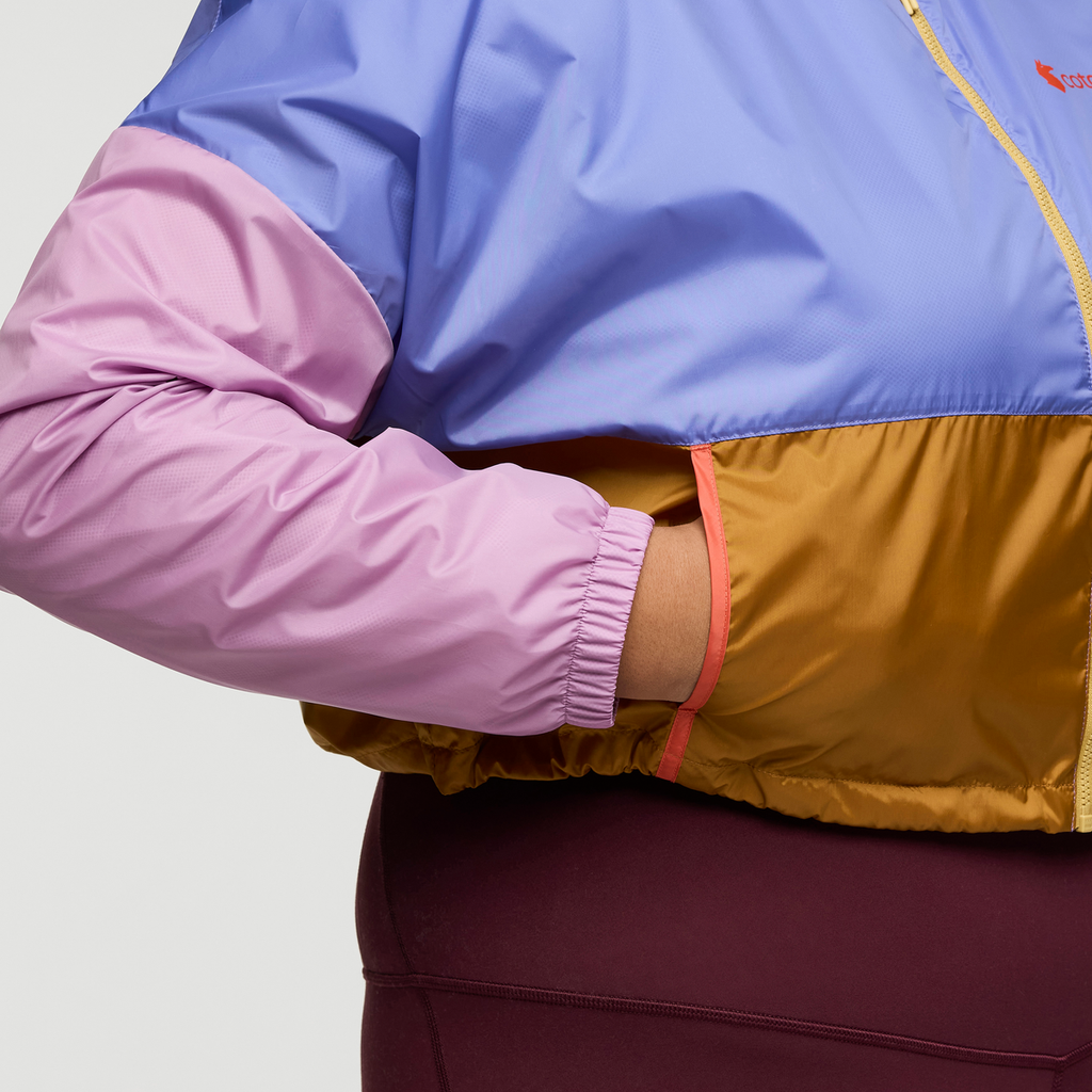 Teca Crop Jacket - Women's, Kittens, Model Amelia