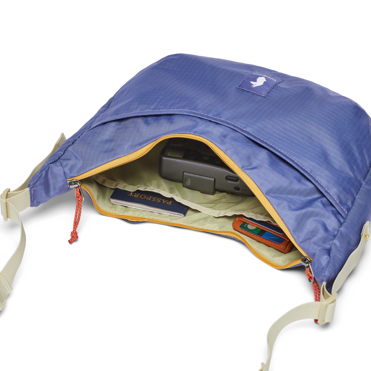 Trozo 8L Shoulder Bag - Cada Día, Blue Smoke