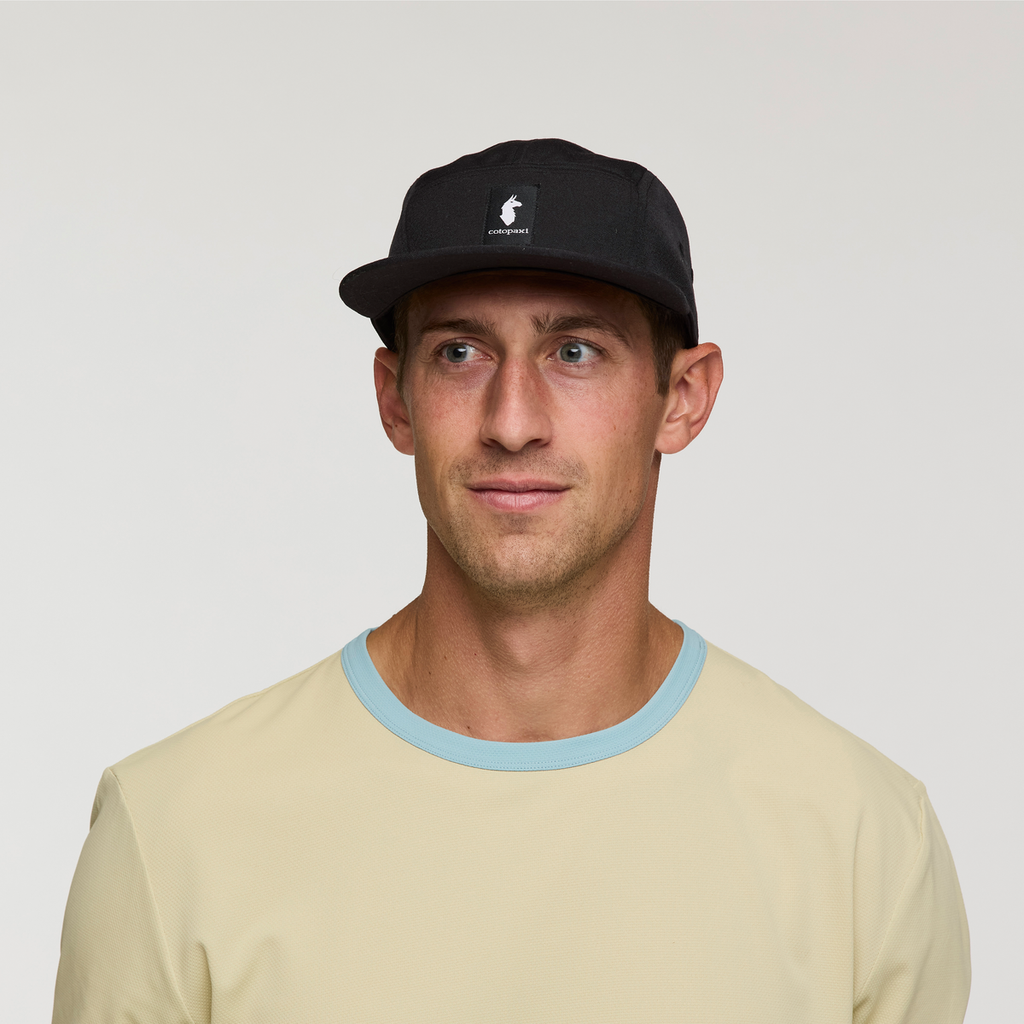 Cada Dia 5-Panel Hat, Black