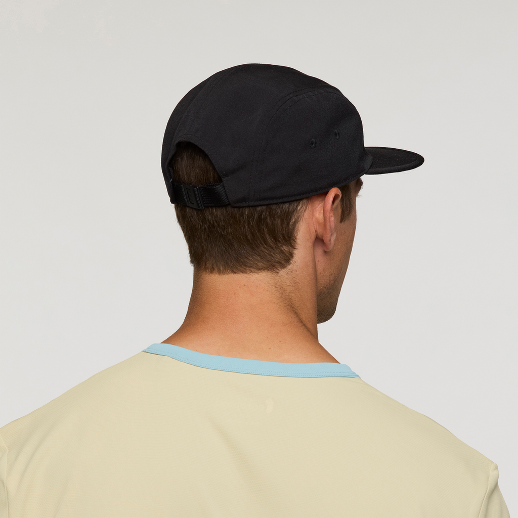 Cada Dia 5-Panel Hat, Black