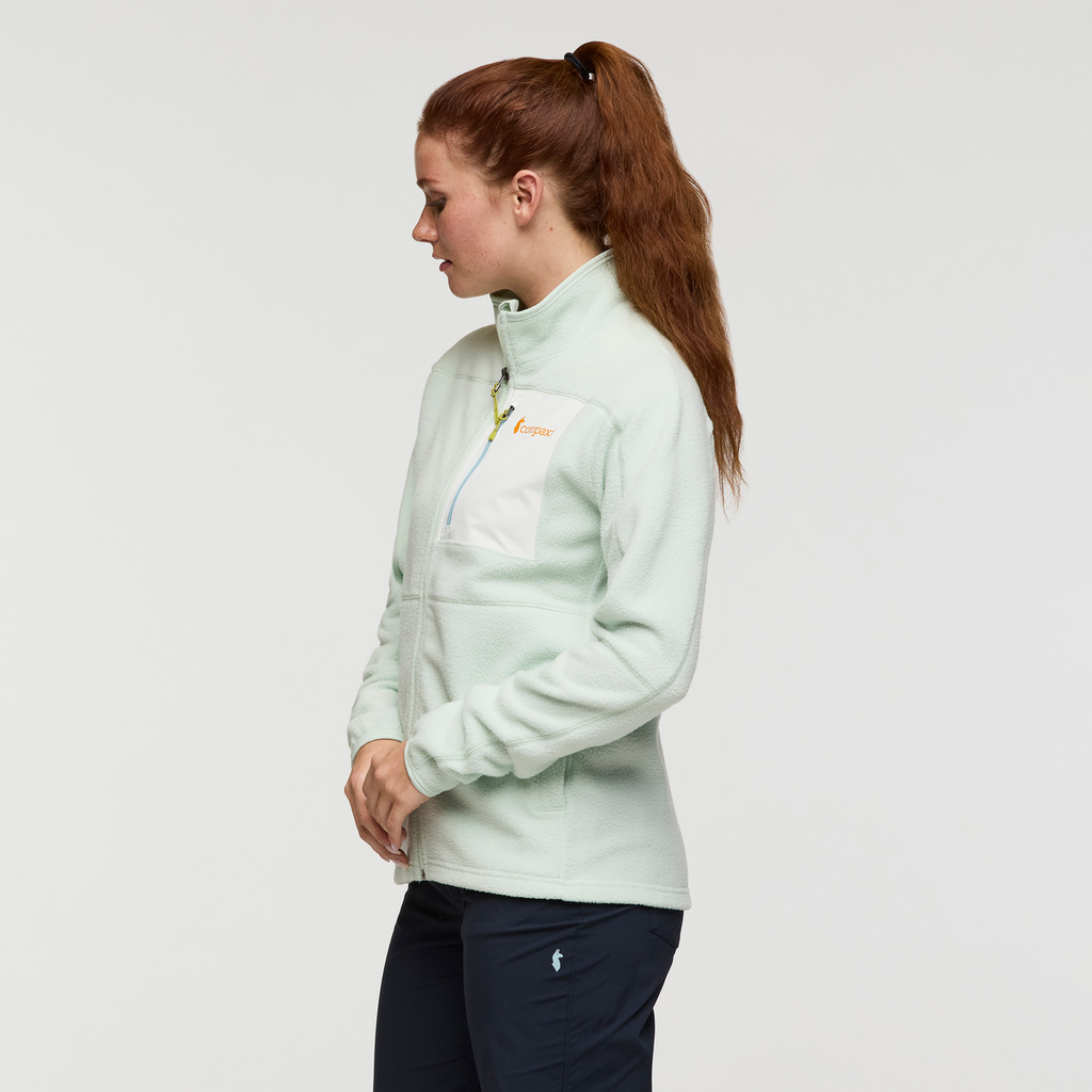Abrazo Fleece Full-Zip Jacket - Women's, Foam, Model Caitlyn
