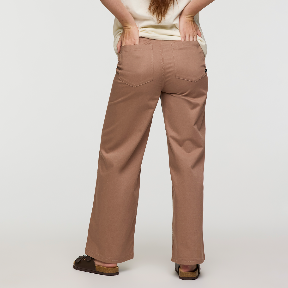 Ambato Wide Leg Pant - Women's, Reishi, Model Caitlyn