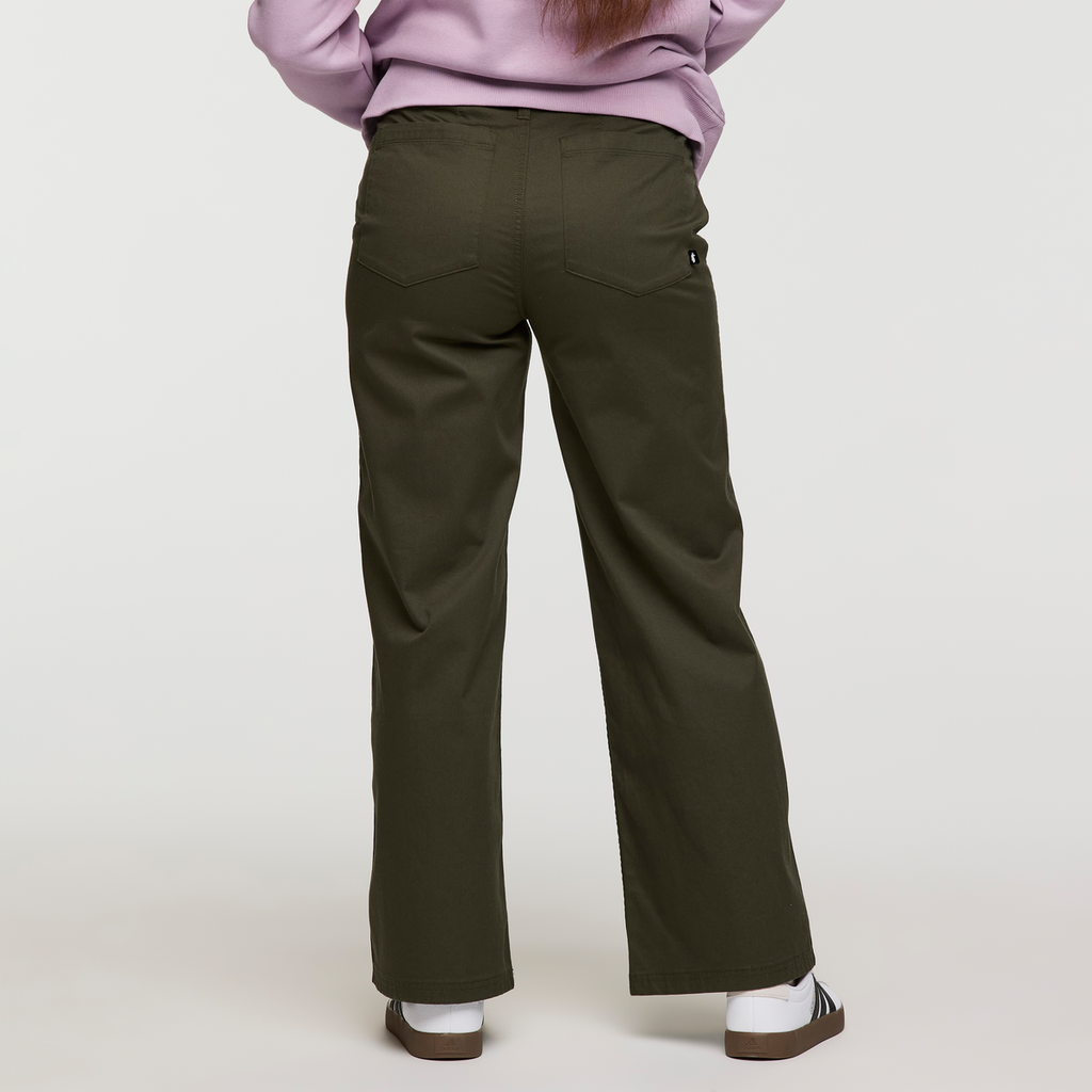 Ambato Wide Leg Pant - Women's, Woods, Model Caitlyn