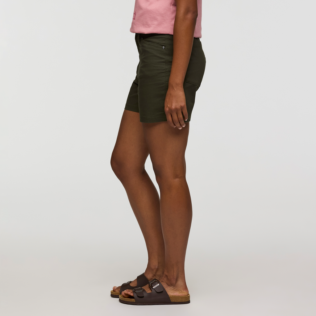 Ambato Short - Women's, Woods, Model Jade