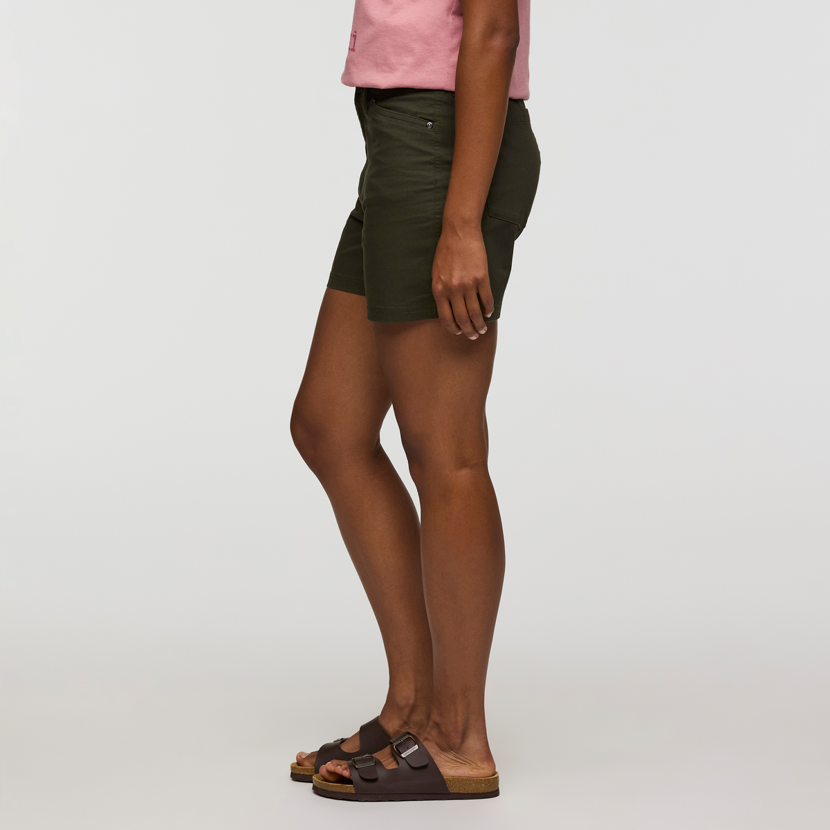 Ambato Short - Women's, Woods, Model Jade