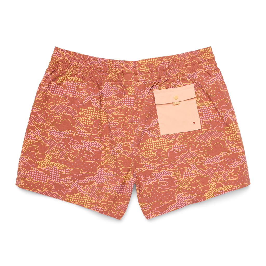 Brinco 3 Inch Short - Print - Women's, Scenic Route Faded Brick, Detail