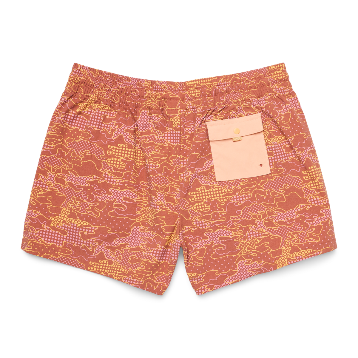 Brinco 3 Inch Short - Print - Women's, Scenic Route Faded Brick, Detail