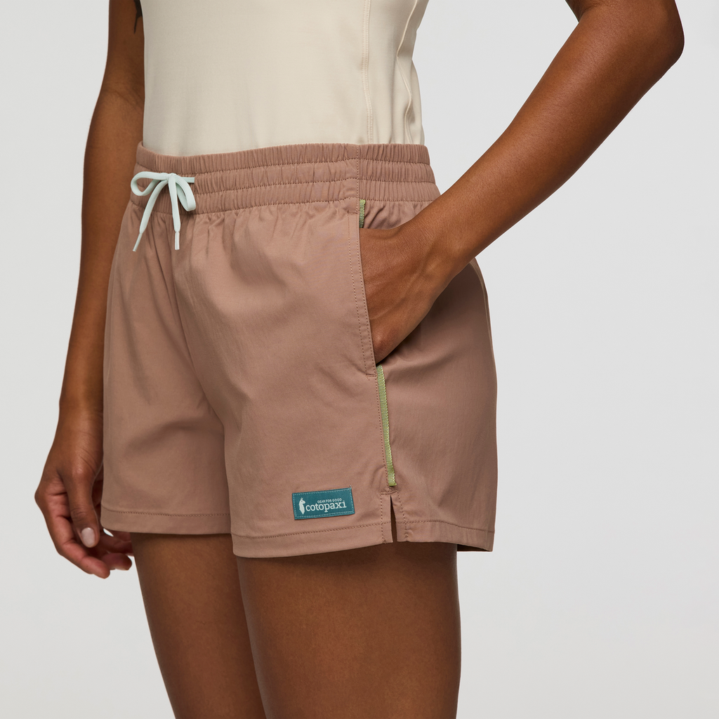 Brinco 3 Inch Short - Solid - Women's, Reishi, Model Jade