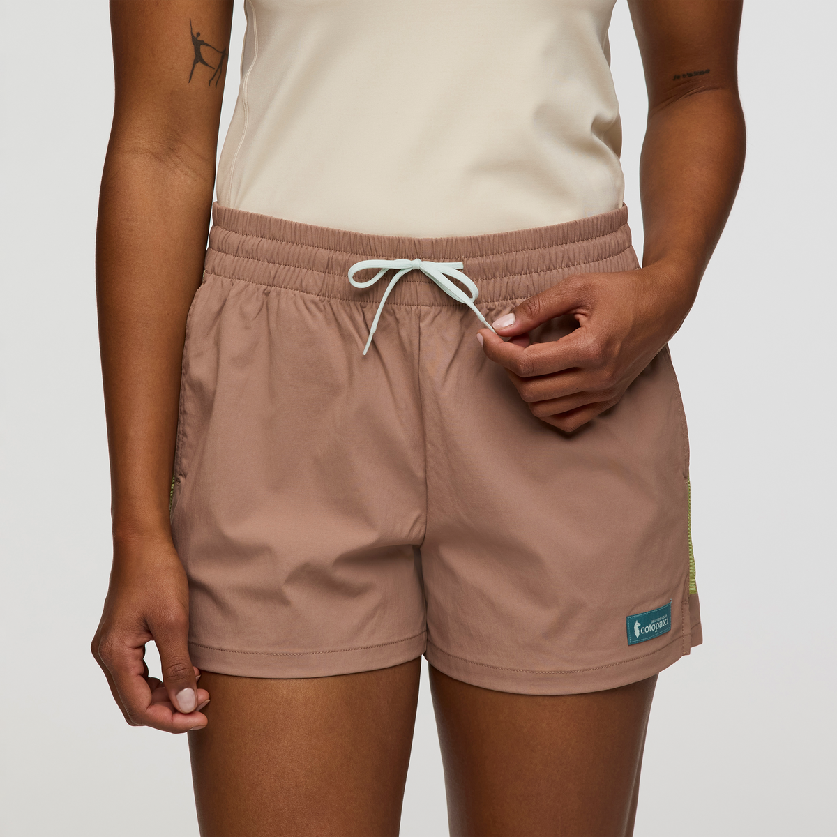 Brinco 3 Inch Short - Solid - Women's, Reishi, Model Jade