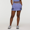 Brinco Skort - Women's, Blue Smoke, Model Jade