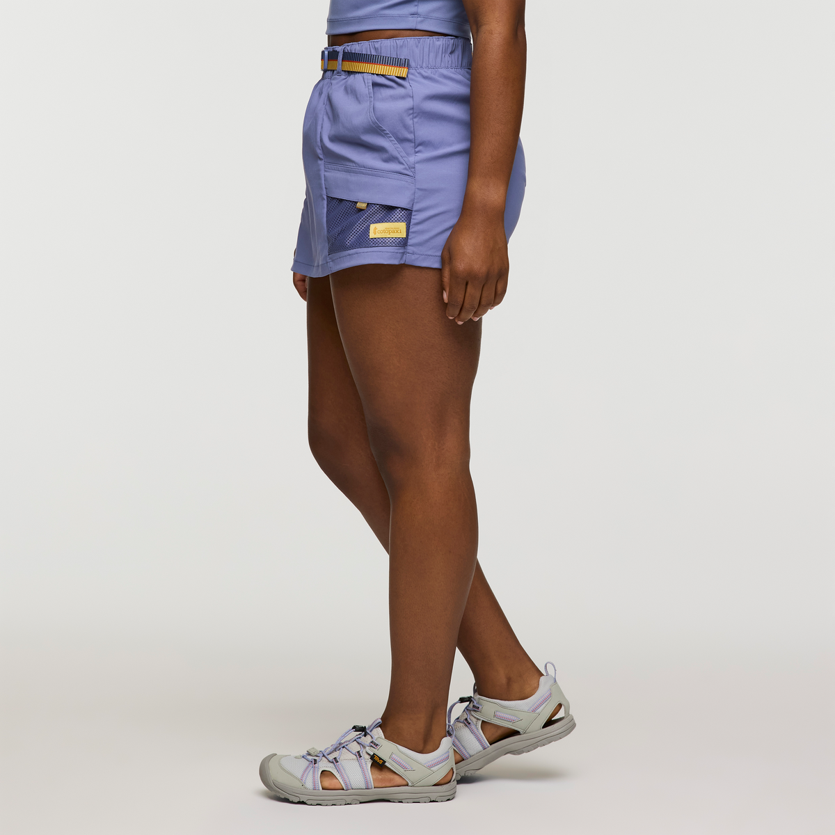 Brinco Skort - Women's, Blue Smoke, Model Nadine